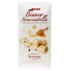 TAVOLETTA CIOCCOLATO BIANCO ALLA STRACCIATELLA – 100 Gr.