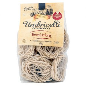 UMBRICELLI DI SEMOLA SENZA UOVA – 500 Gr.